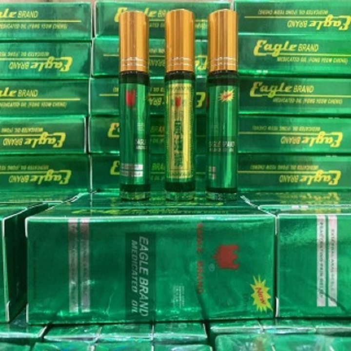 Chính hãng] combo 3 chai dầu gió xanh dạng lăn singapore 10ml.