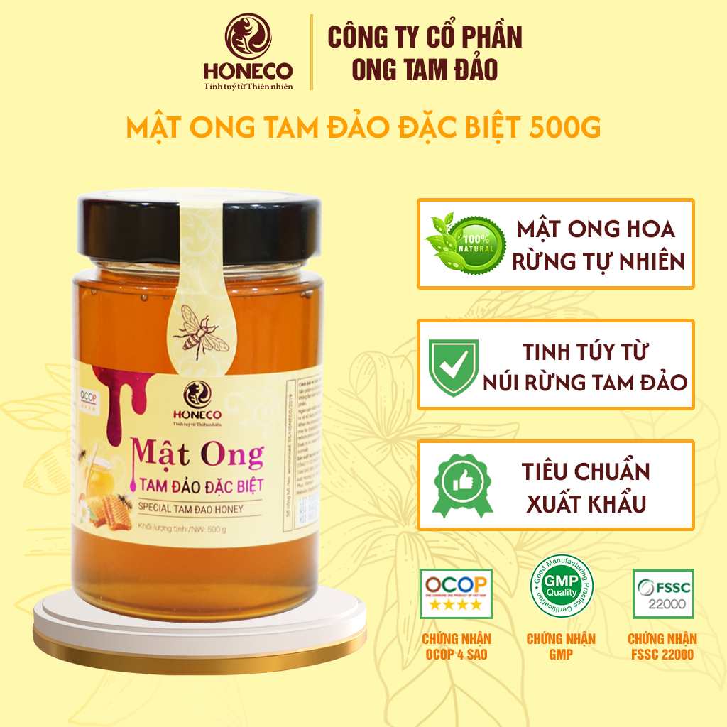 Mật ong Tam đảo đặc biệt 500g