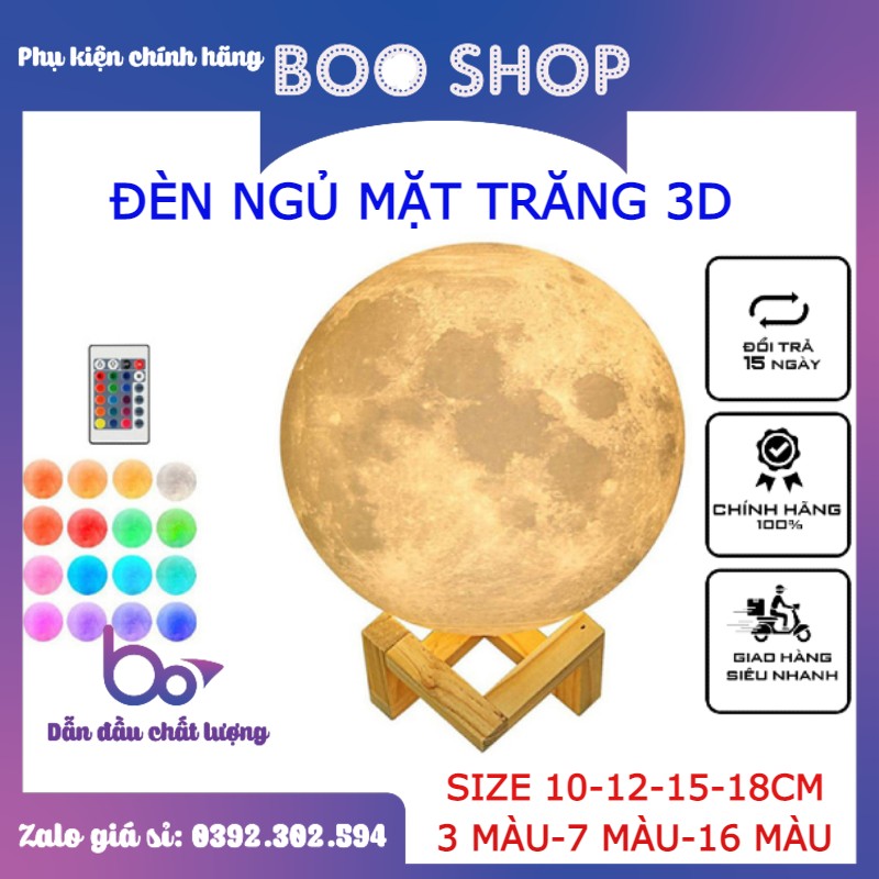 [ BH 1 ĐỔI 1 ] ĐÈN NGỦ MẶT TRĂNG SIZE 10-12-15-18- 20CM..MÓN QUÀ Ý NGHĨA CHO PHÒNG NGỦ...