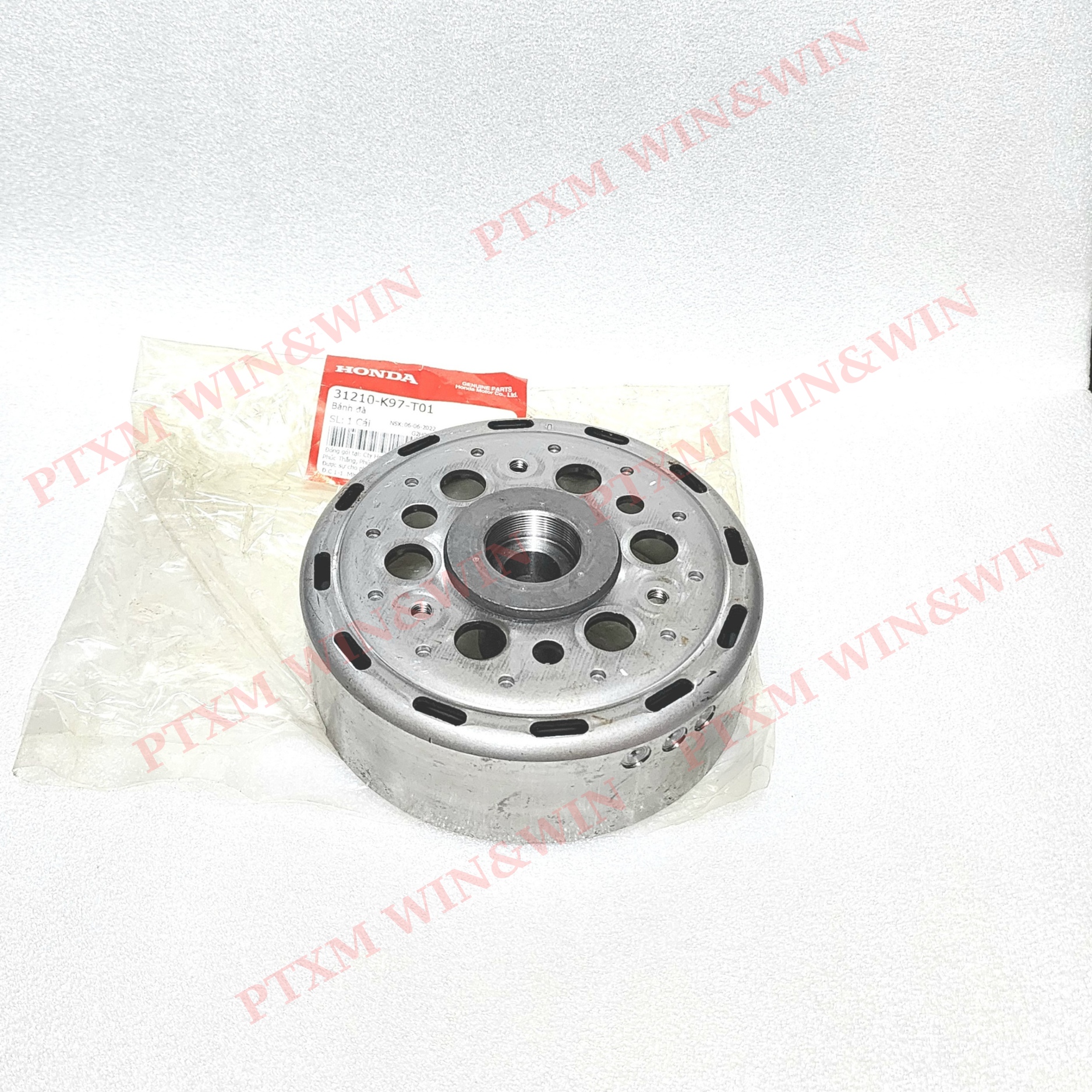 Vô lăng vario 150, pcx 19, click 150, sh 150, ab 150 zin honda vn - 31210-k97-t01