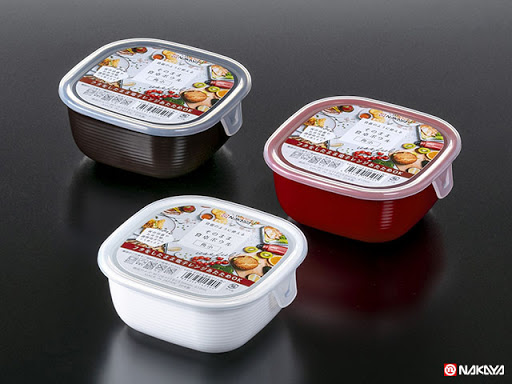 Bát có nắp đậy vuông nakaya