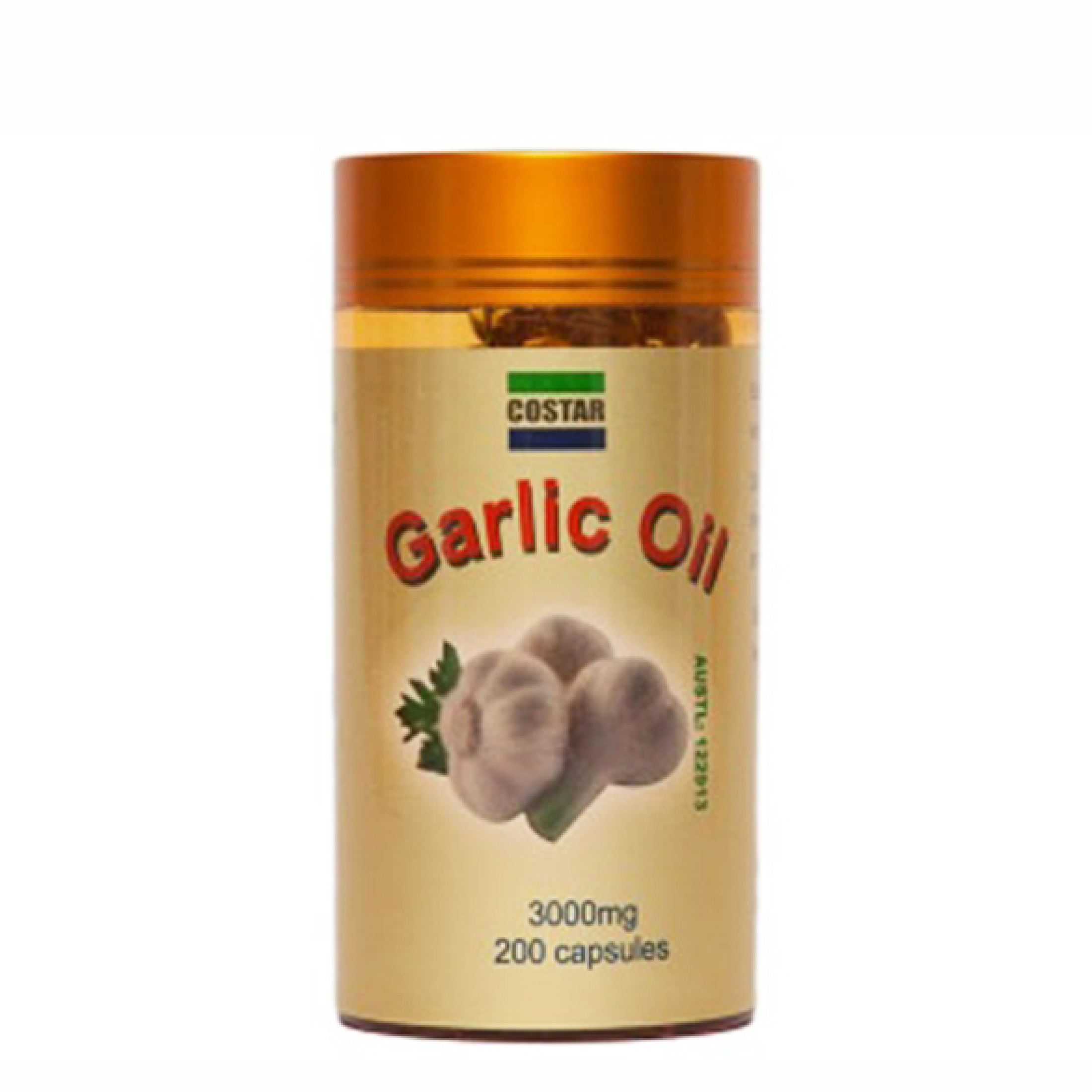 [HCM]Viên uống tinh dầu tỏi Costar Garlic Oil 3000mg 200 viên - [ÚC]