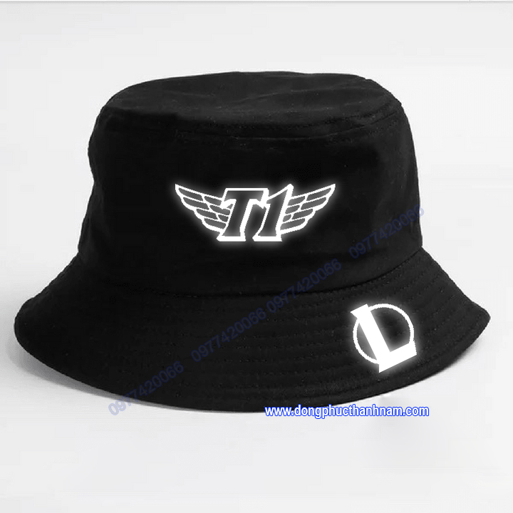 nón liên minh phản quang, mũ bucket liên minh huyền thoại, nón tai bèo liên minh phản quang, mũ rộng vành liên minh