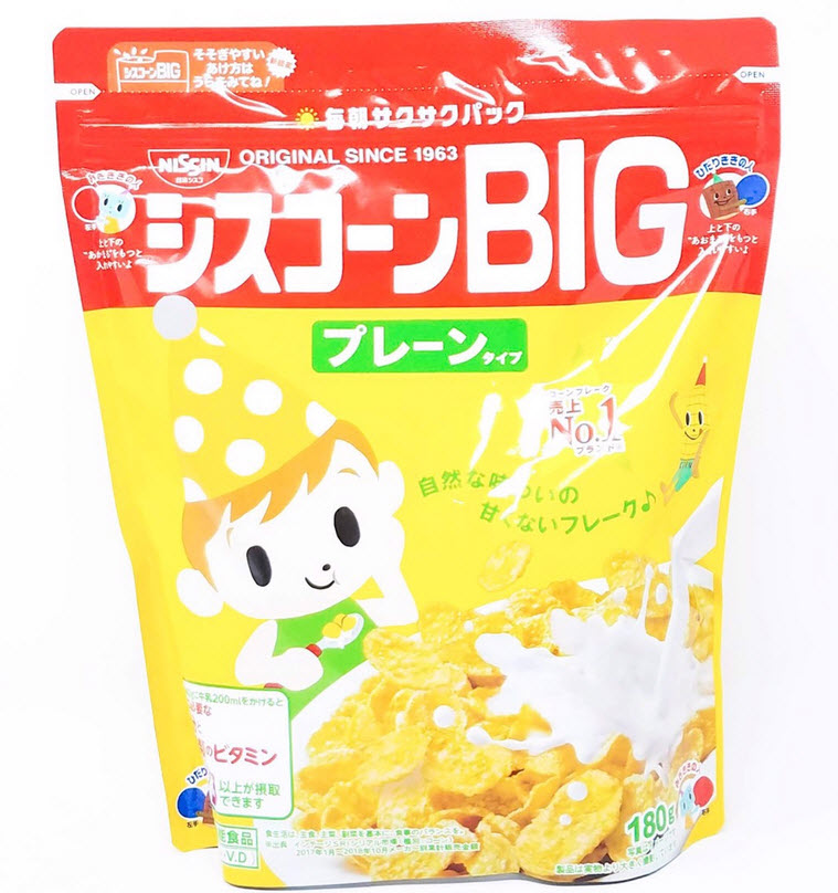 [HCM]Ngũ cốc Big Nissin vị ngô ngọt - gói 180g