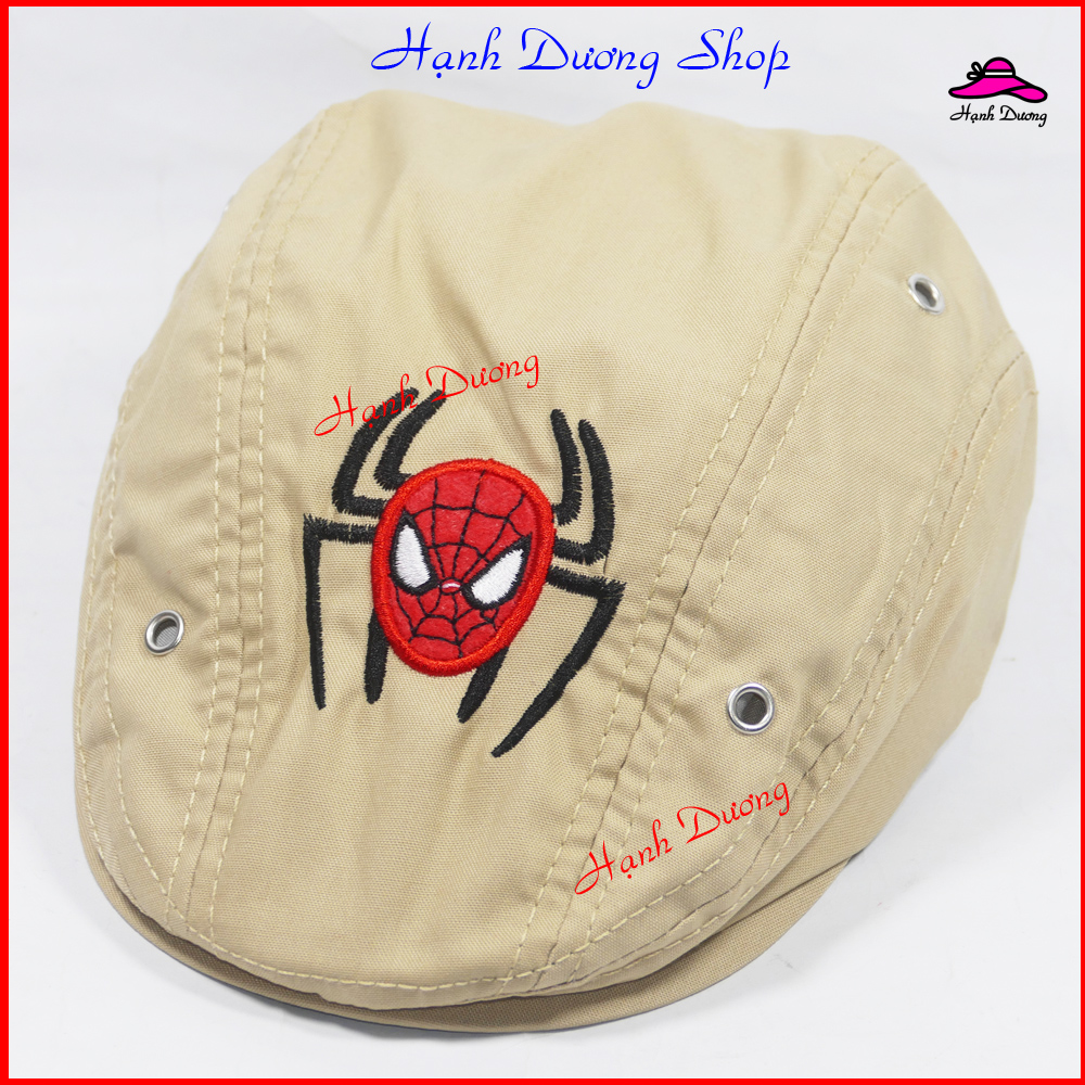 Nón mỏ vịt cho bé yêu dành cho bé từ 1 đến 3 tuổi nón kết trẻ em vòng đầu 45-52cm thiết kế mỏ cụt độc đáo họa tiết sọc rằn ri in nhân vật họat hình Hello Doremon dễ thương