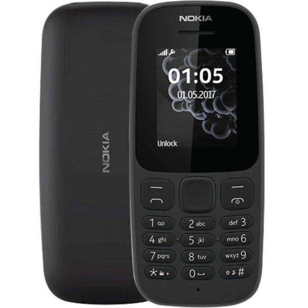Điện Thoại Nokia 105 Chính Hãng - Nokia 105 2 Sim - Sản Phẩm : Máy , sạc ,pin
