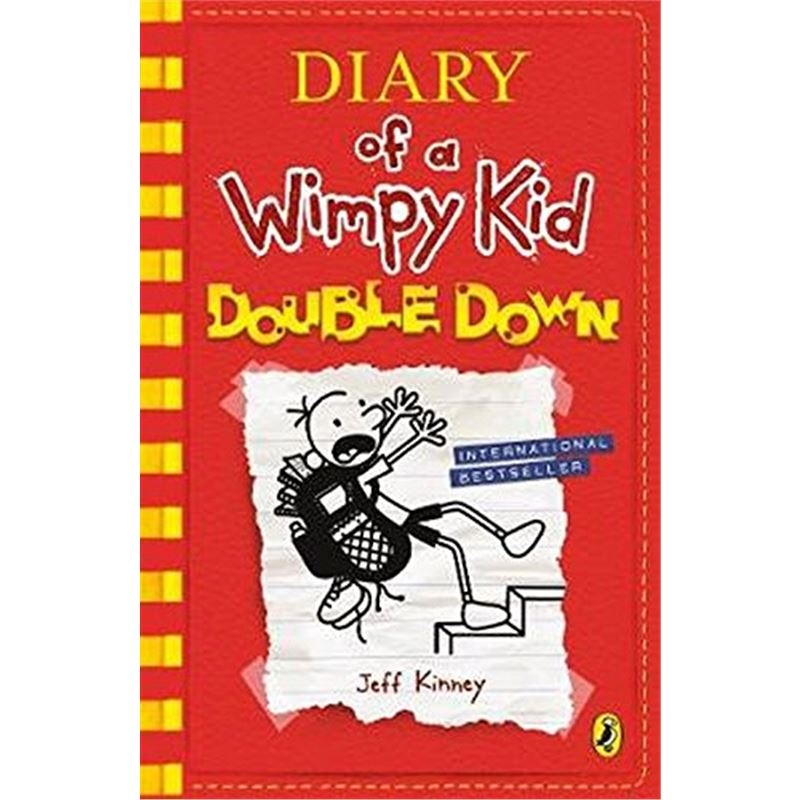 Diary of a Wimpy Kid Original English Picture Book Comics Graphic Novel Children's Literature 11: Double Down