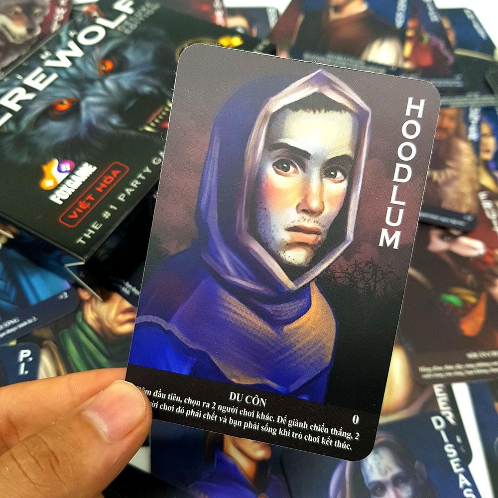 ❄☒ Bộ bài ma sói ultimate việt hóa ma sói werewolf 78 lá bài tiếng việt