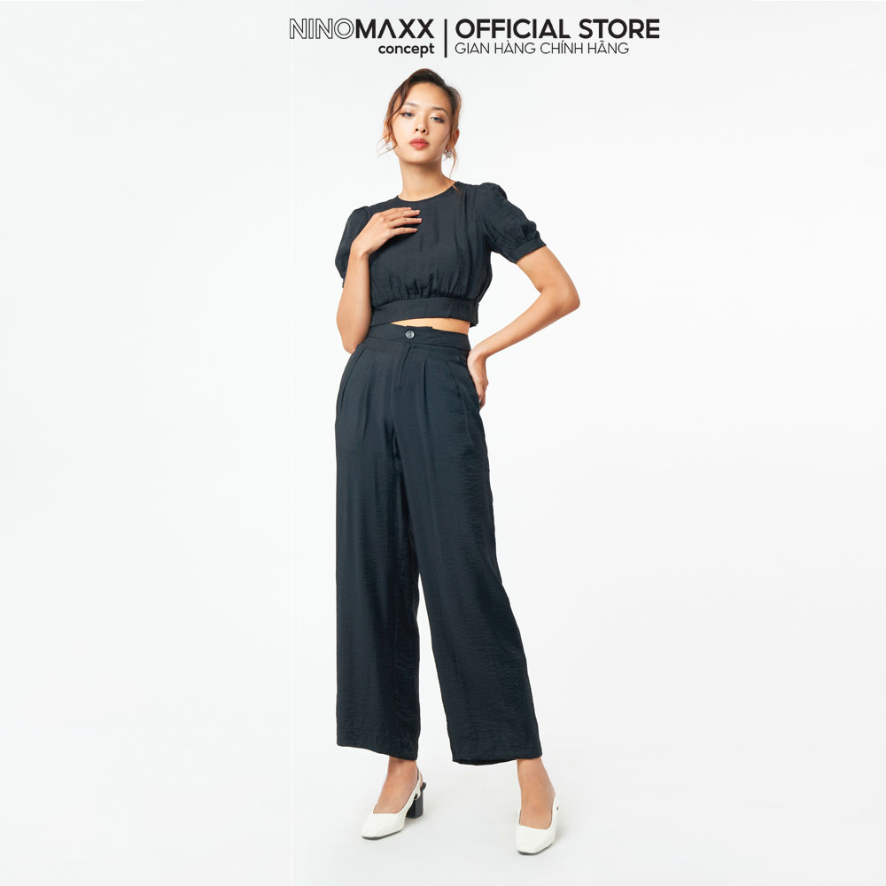 N&m set áo và quần thời trang nữ dài chất rayon pha nylon 2201005