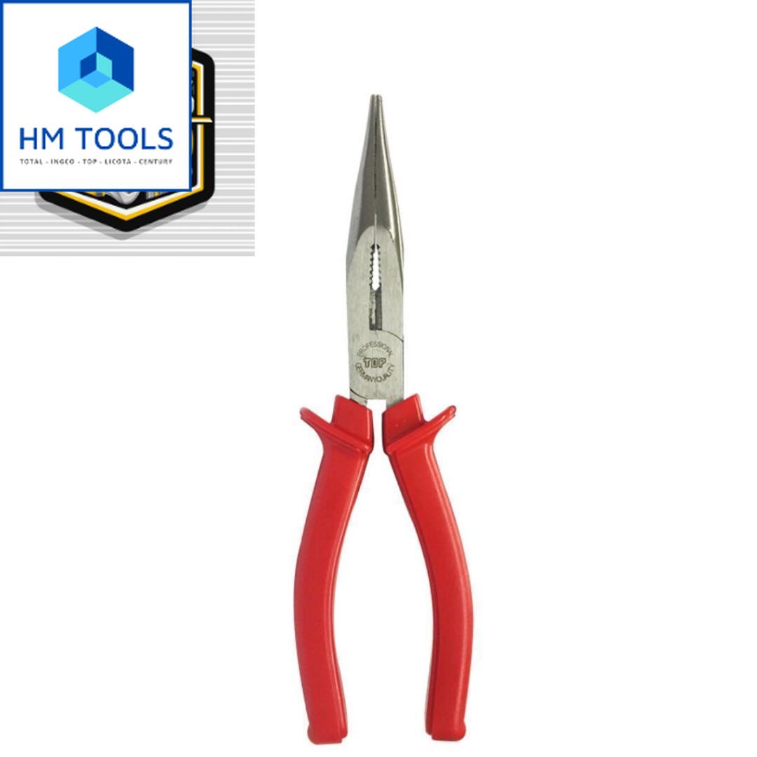 Kìm nhọn cán đỏ top - tuỳ chọn size