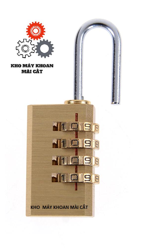 Ổ KHÓA SỐ MINI 4 SỐ BẰNG ĐỒNG THAU TIỆN DỤNG BỀN ĐẸP KHÔNG GỈ SÉT CÓ THỂ ĐỔI MÃ SỐ - Ổ KHÓA MÃ SỐ TIỆN LỢI DÙNG KHÓA VALI KHÓA BALO KHÓA TỦ TẬP KHÓA CỬA CHỐNG TRỘM