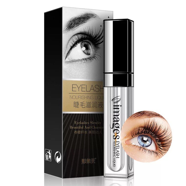Serum dưỡng dài & dày mi images -serum nuôi dưỡng lông mi images dài, dày và cong, không màu, serum dưỡng mi mọc mi - laura's cosmetics