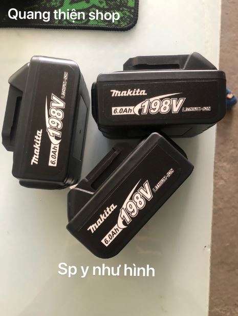 Bin 10 cell, Bin makita 6.0Ah - dùng chung cho các dòng máy khoan bin và máy mài