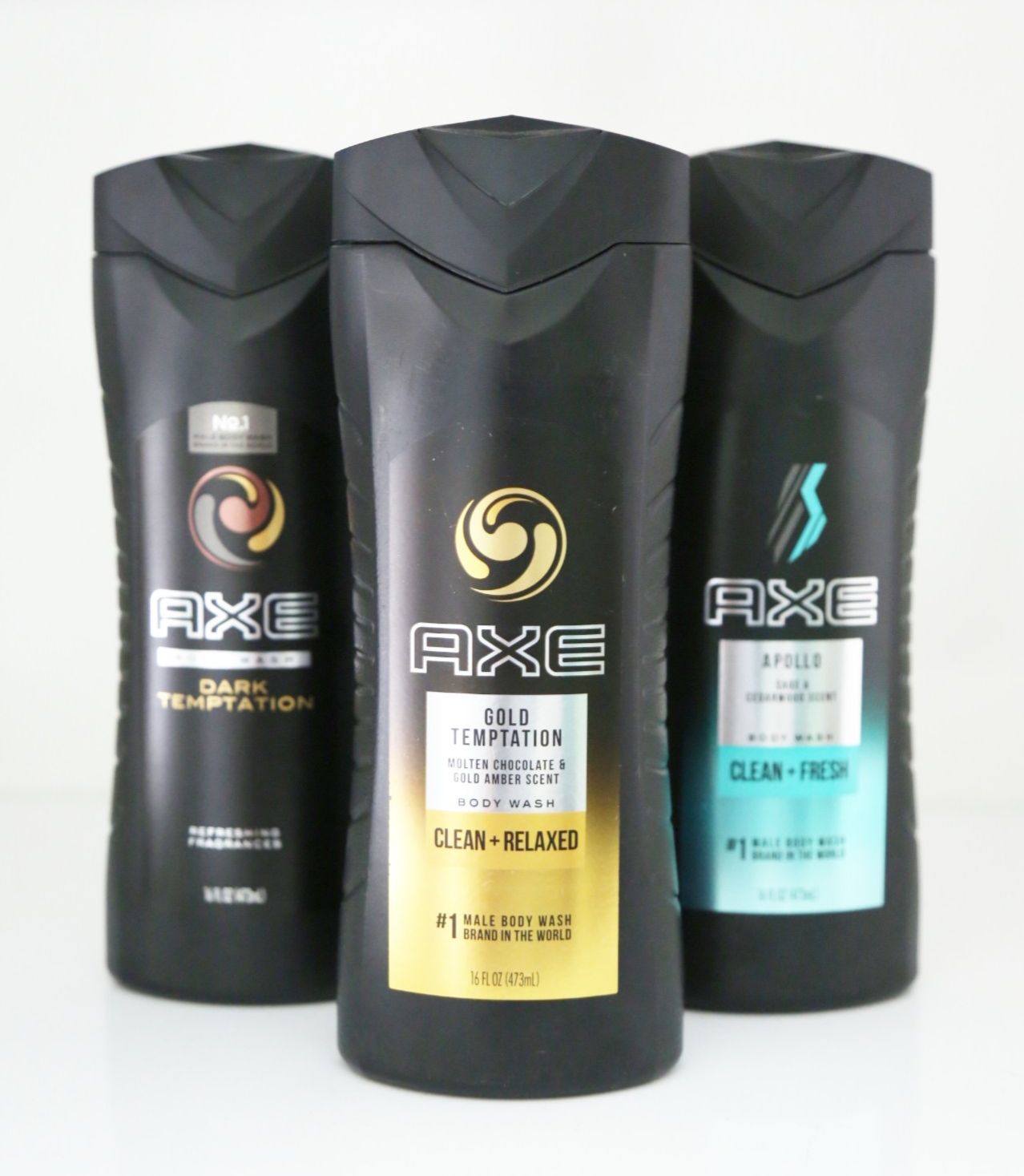 Sữa tắm gội 3in1 axe body,face,hair chai 400ml