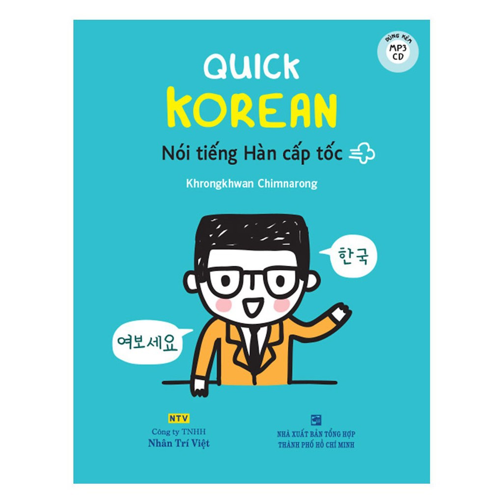 Ns minh tâm - sách - quick korean - nói tiếng hàn cấp tốc
