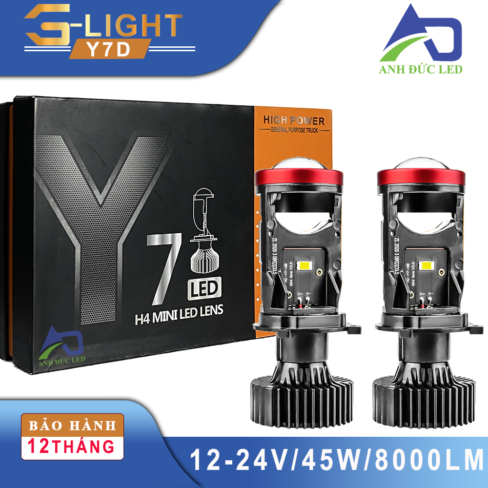 Bi cầu mini Y7D, đèn pha - cos bi cầu mini