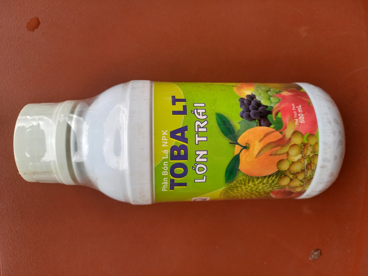 Phân Bón Qua Lá Lớn Trái TOBa 500ml Lớn Trái giúp cây khỏe,giúp trái tăng chất lượng, trái chín đẹp màu, bảo quản được lâu sau khi thu hoạch
