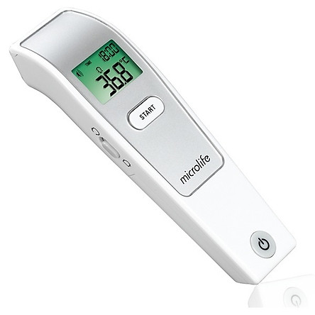 Nhiệt kế hồng ngoại đo trán microlife fr1mf1/fr1dz1 thụy sỹ