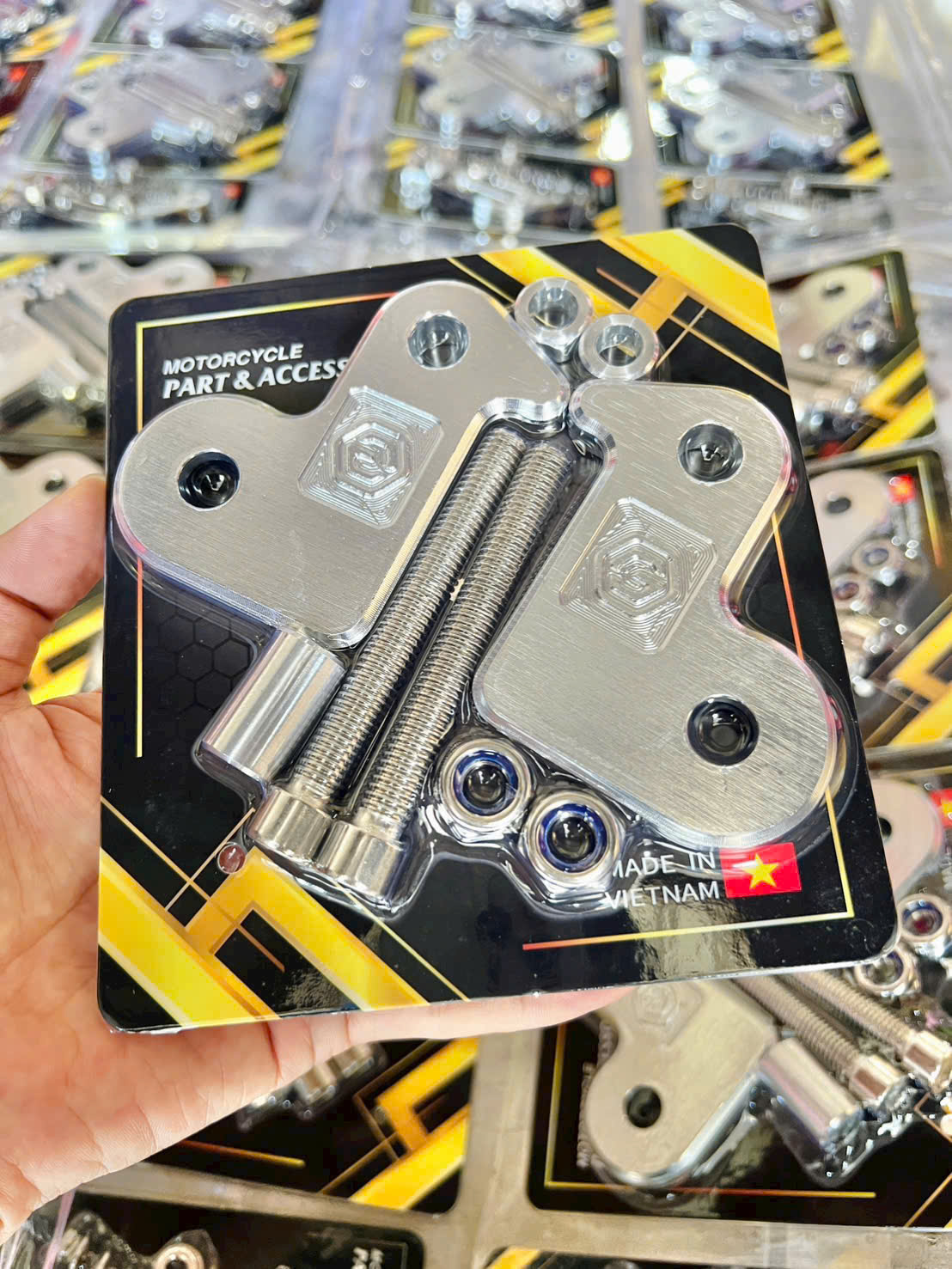  Pas hạ phuộc sau Exciter 150   Ex150 nhôm cnc nguyên khối 