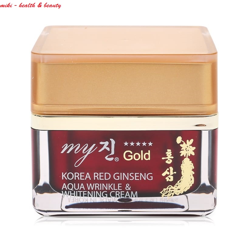 Kem dưỡng trắng da hồng sâm hàn quốc my gold korea red ginseng 50g chính hãng nhập khẩu