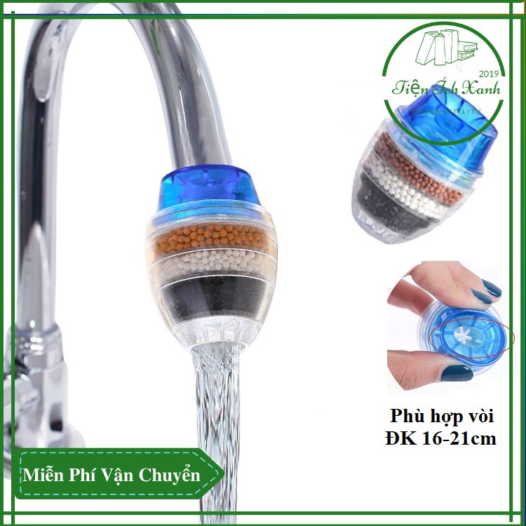 Đầu vòi lọc nước sạch than hoạt tính - đem lại nguồn nước sạch cho gia đình