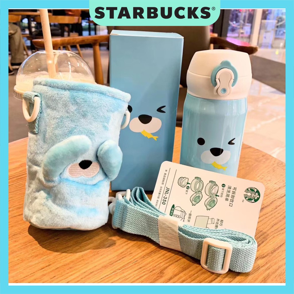 Bình giữ nhiệt chính hãng Starbucks Polar Bear 2019 dung tích 355ml