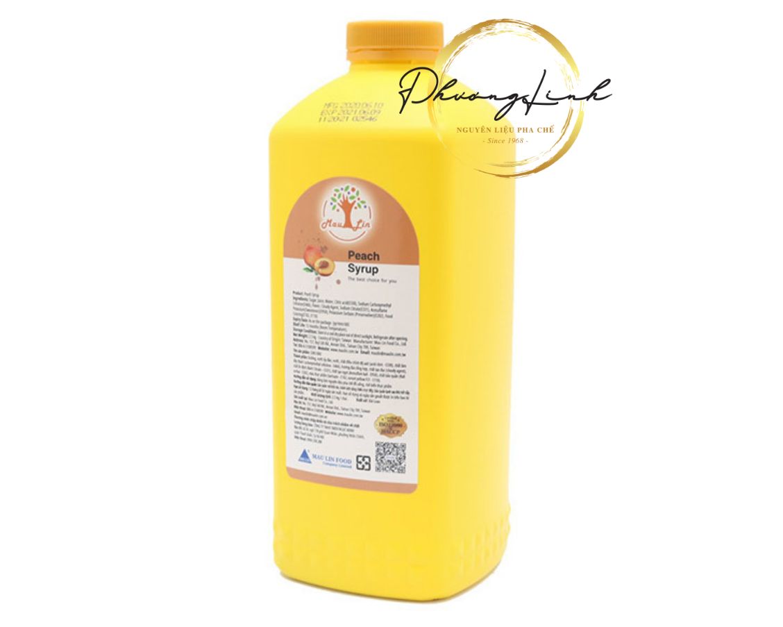 Syrup Hoặc Siro Thương Hiệu Maulin Mùi Đào Bình 2k5 Hàng Chuẩn Đầy Đủ Giấy Tờ  VSATTP ạ