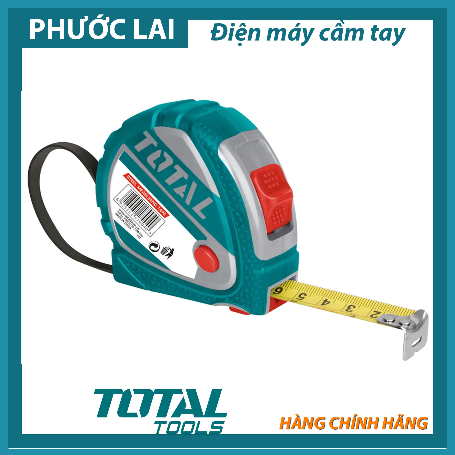 Thước cuộn thép total tmt126101 - tmt126052 - tmt126081