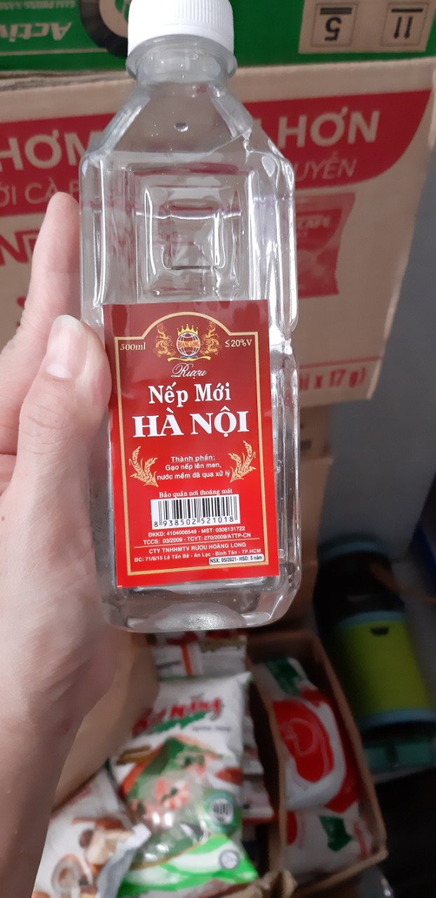 Nếp mới hà nội 500ml/ nước cúng có độ nếp mới hà nội