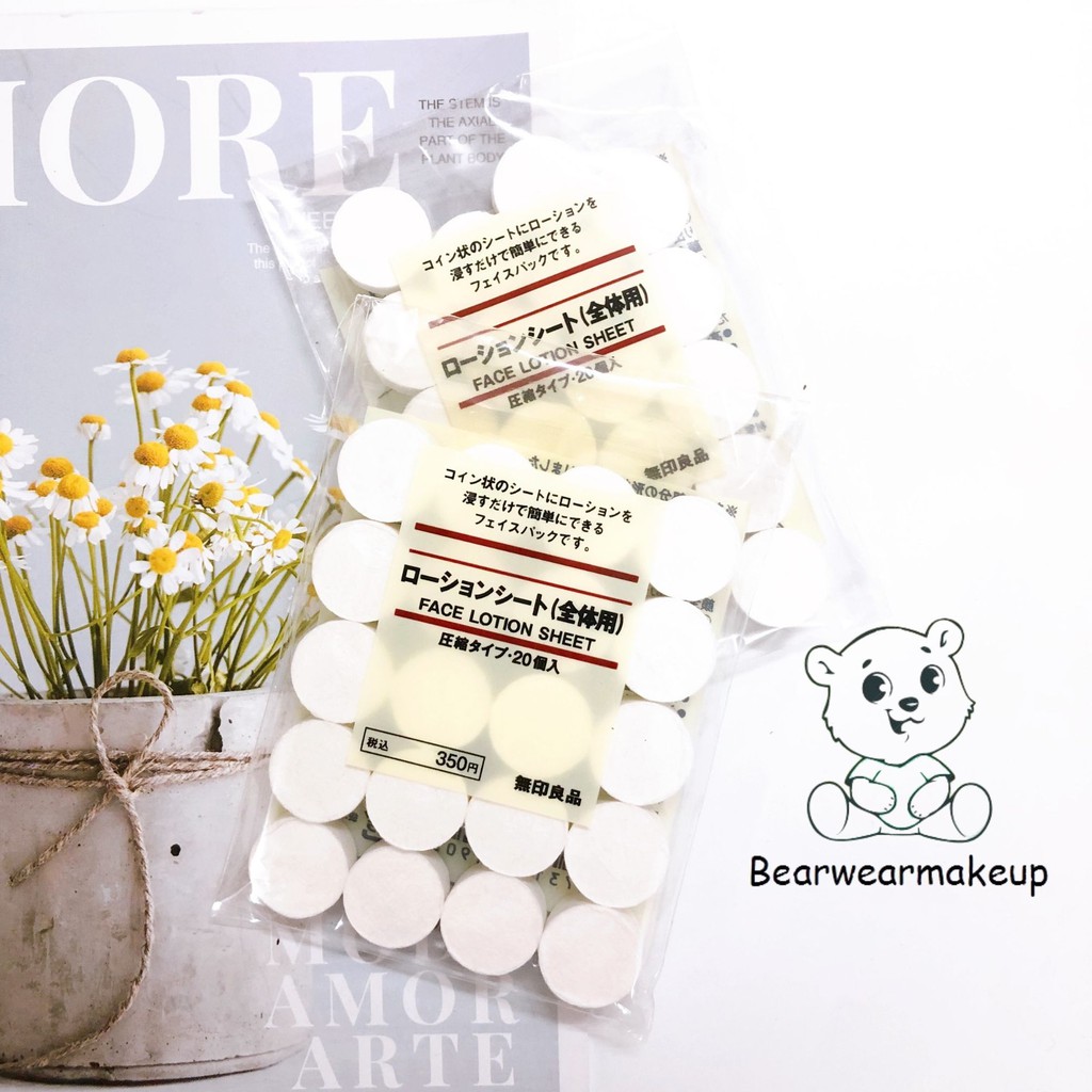 Mặt nạ nén muji mask nén muji