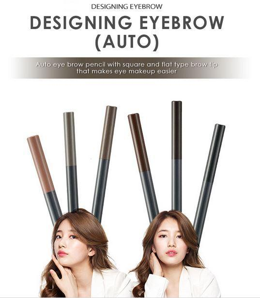 Bộ 03 Bút Kẻ Mày TheFaceShop Designing Eyebrow Pencil - 0.3g