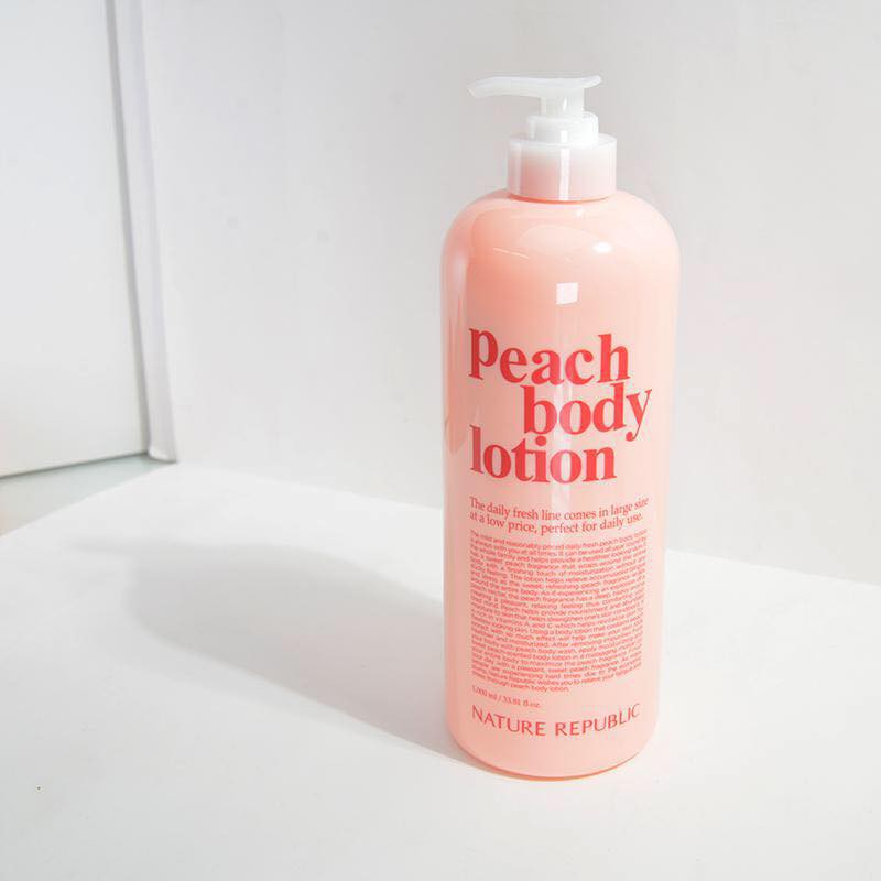 Sữa dưỡng thể daily fresh peach body lotion 1000ml