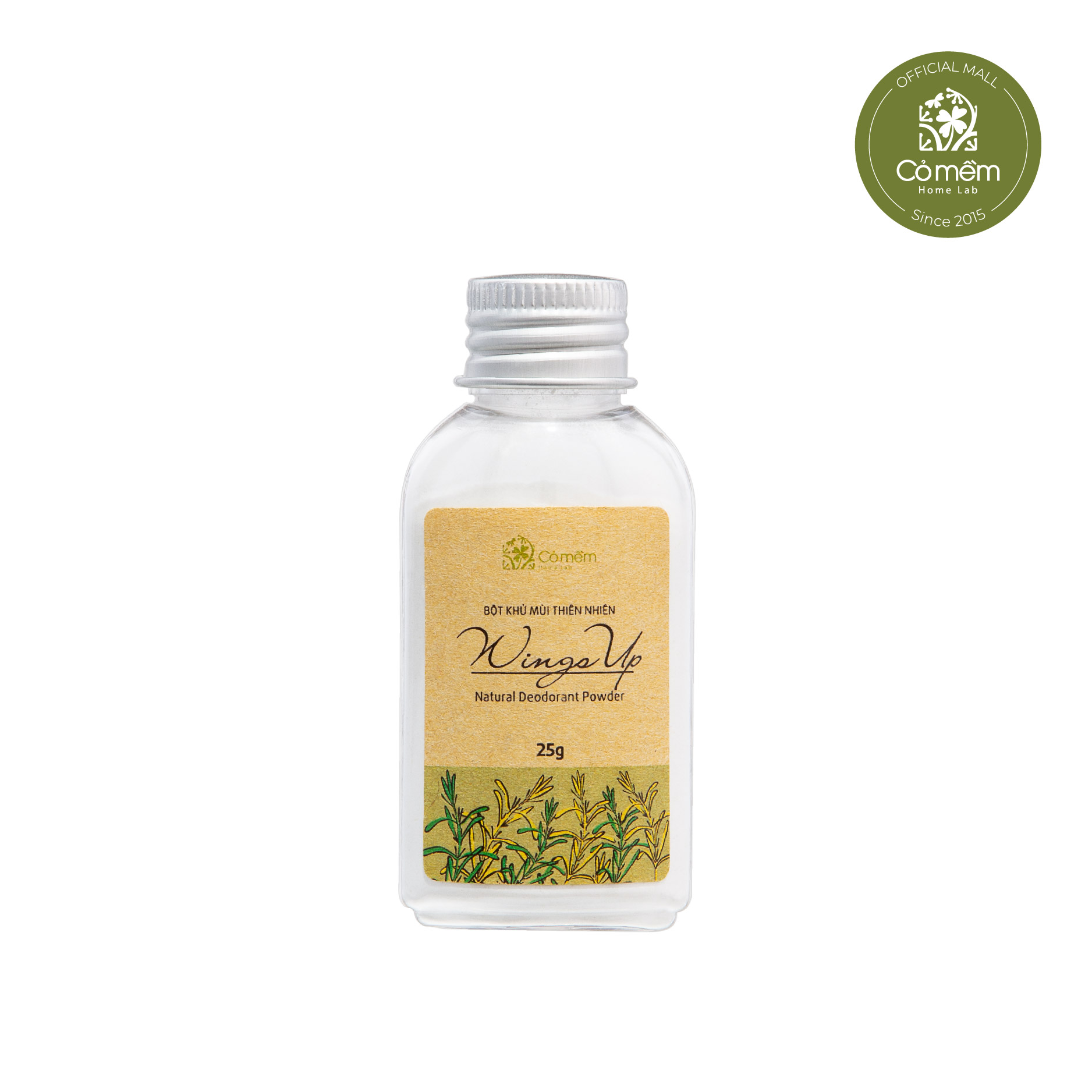 Bột Khử Mùi Cơ Thể WingsUp Khử Mùi Hôi Chân Hôi Nách Cỏ Mềm