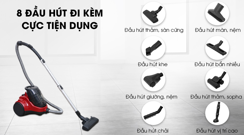 [HCM]Máy hút bụi Electrolux EC41-6CR 2000W