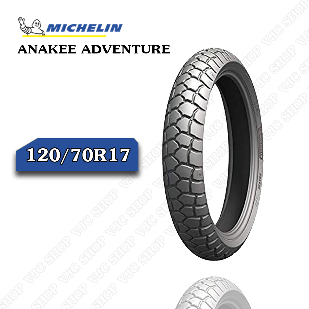 Vỏ xe michelin 120/70r17 anakee adventure dùng cho bánh mâm 17 inch