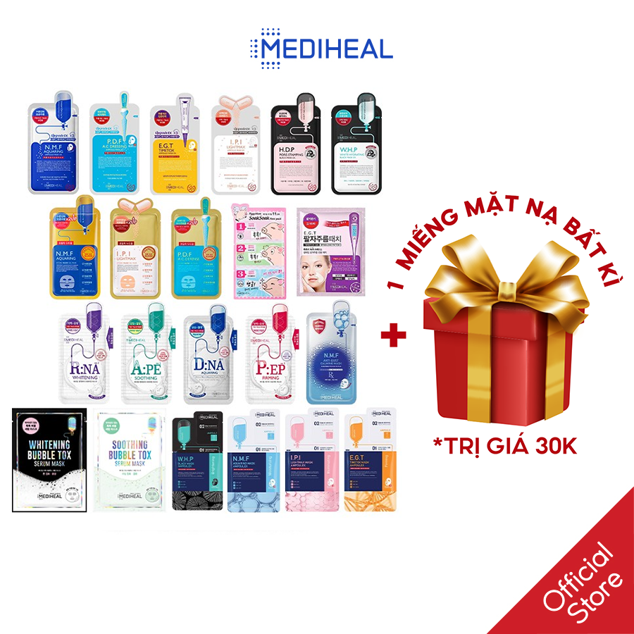 Mặt nạ cao cấp cho da mediheal mask ex 27ml