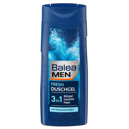 Gel tắm gội nam Balea Men Fresh Duschgel 3in1 với hương thơm quyến rũ - 300ml