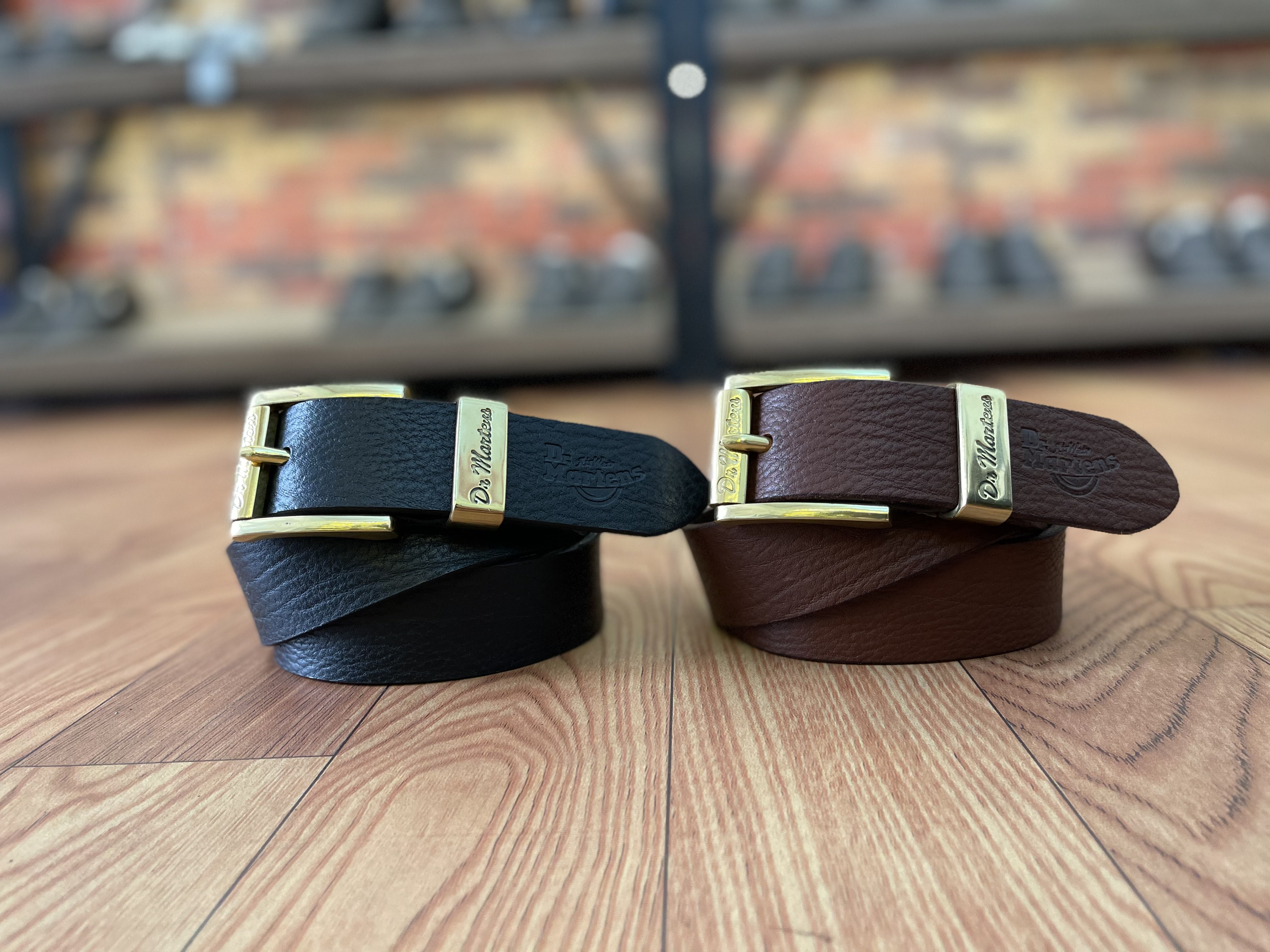 Thắt Lưng , Dây Nịt Nam Da Bò Dr.martens Chinh Hãng Thái Lan