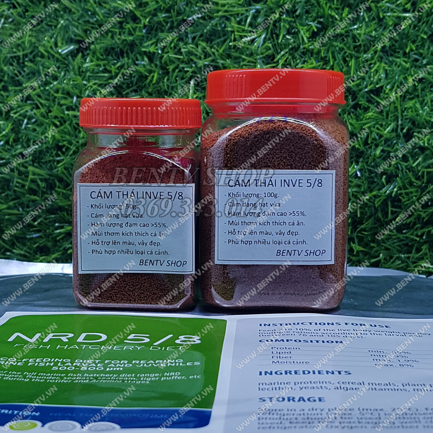 Cám Thái INVE 5/8 - Thức Ăn Cho Cá Trưởng Thành