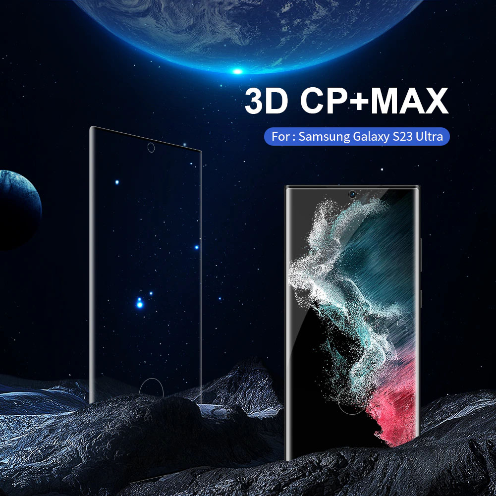 Cường lực galaxy s23 ultra nillkin 3d cp+ max