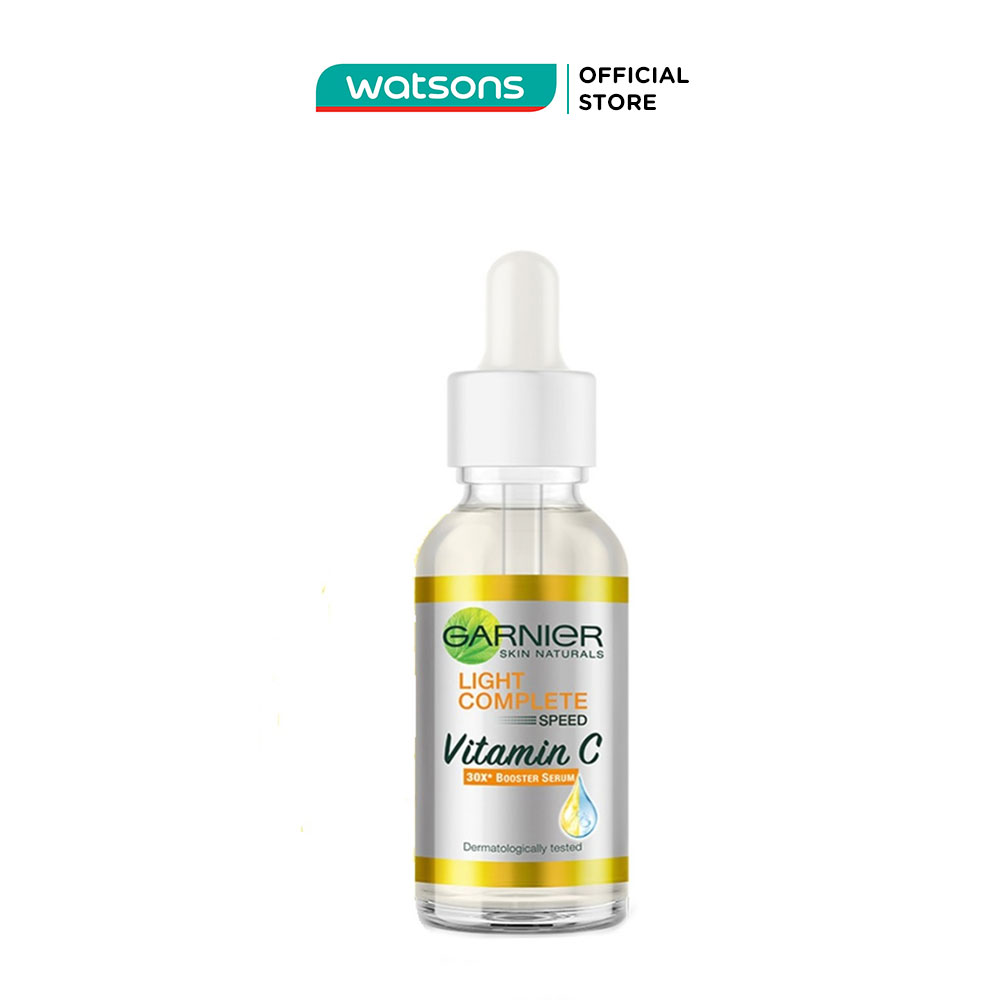 [MUA LÀ CÓ QUÀ] Tinh Chất Garnier Light Complete Speed Vitamin C Booster Serum Sáng Da & Mờ Thâm 30ml