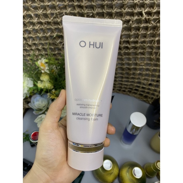 Sữa rửa mặt ohui hồng miracle tăng dung tích 200ml tách set