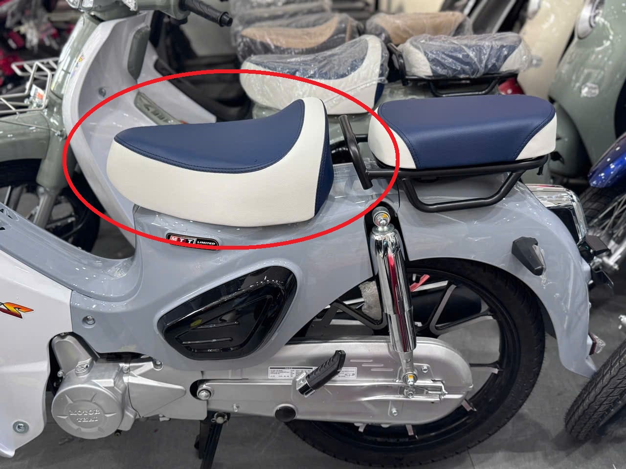 1 Bộ Yên [ Trước ]  cho  Xe Máy 50cc Cub S Motor Thái Đời Mới 2024+