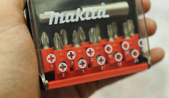 Bộ mũi vít 11 chi tiết makita d-31011