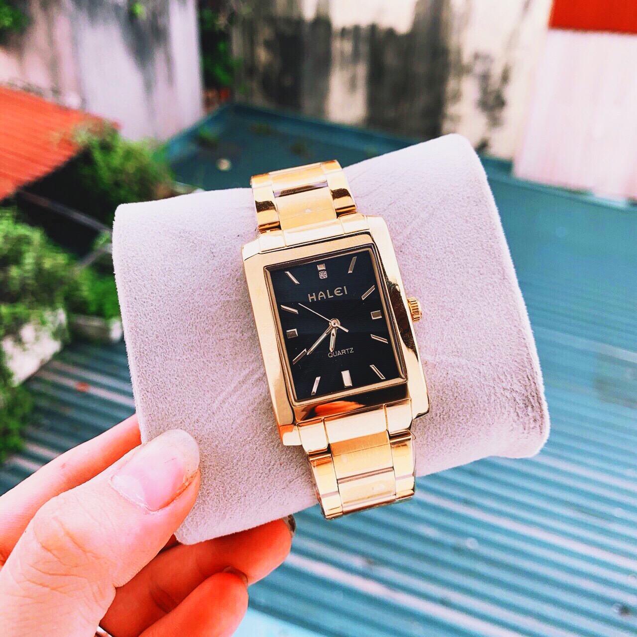 [FLASH SALE]Đồng hồ Nữ Halei dây kim loại không ghỉ, chống nước, chống xước tuyệt đối HL0289