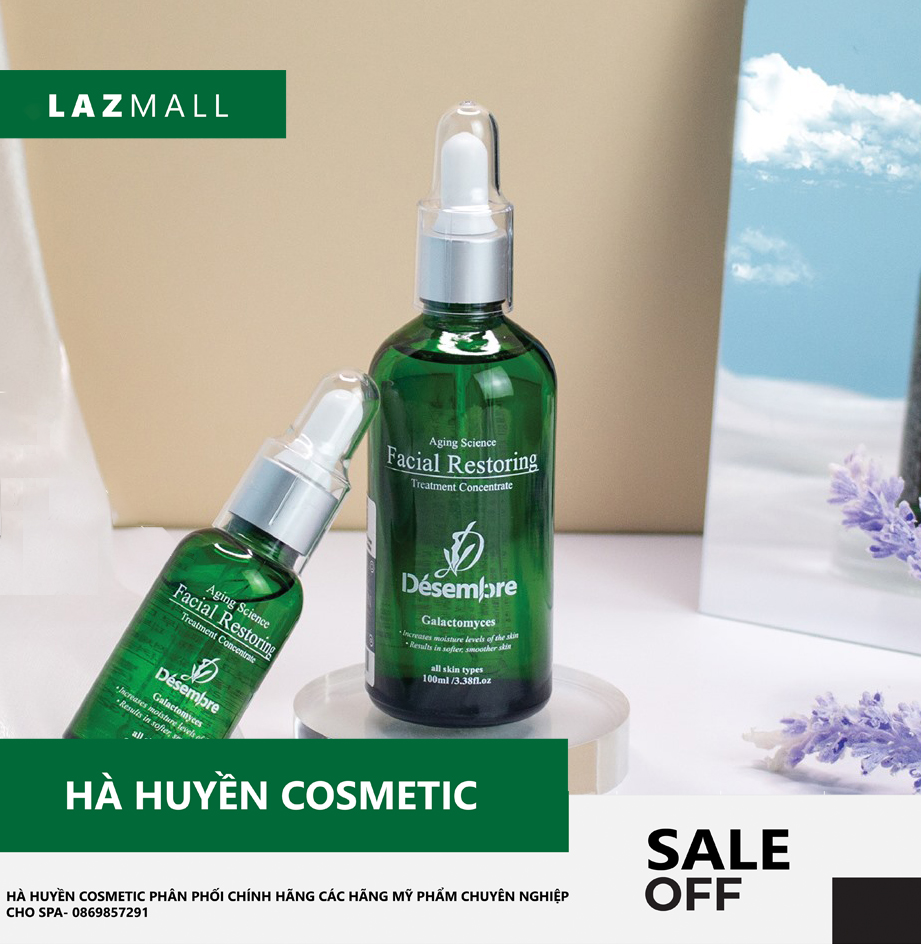 Tinh chất trẻ hóa căng bóng sẹo rỗ desembre 30ml-100ml