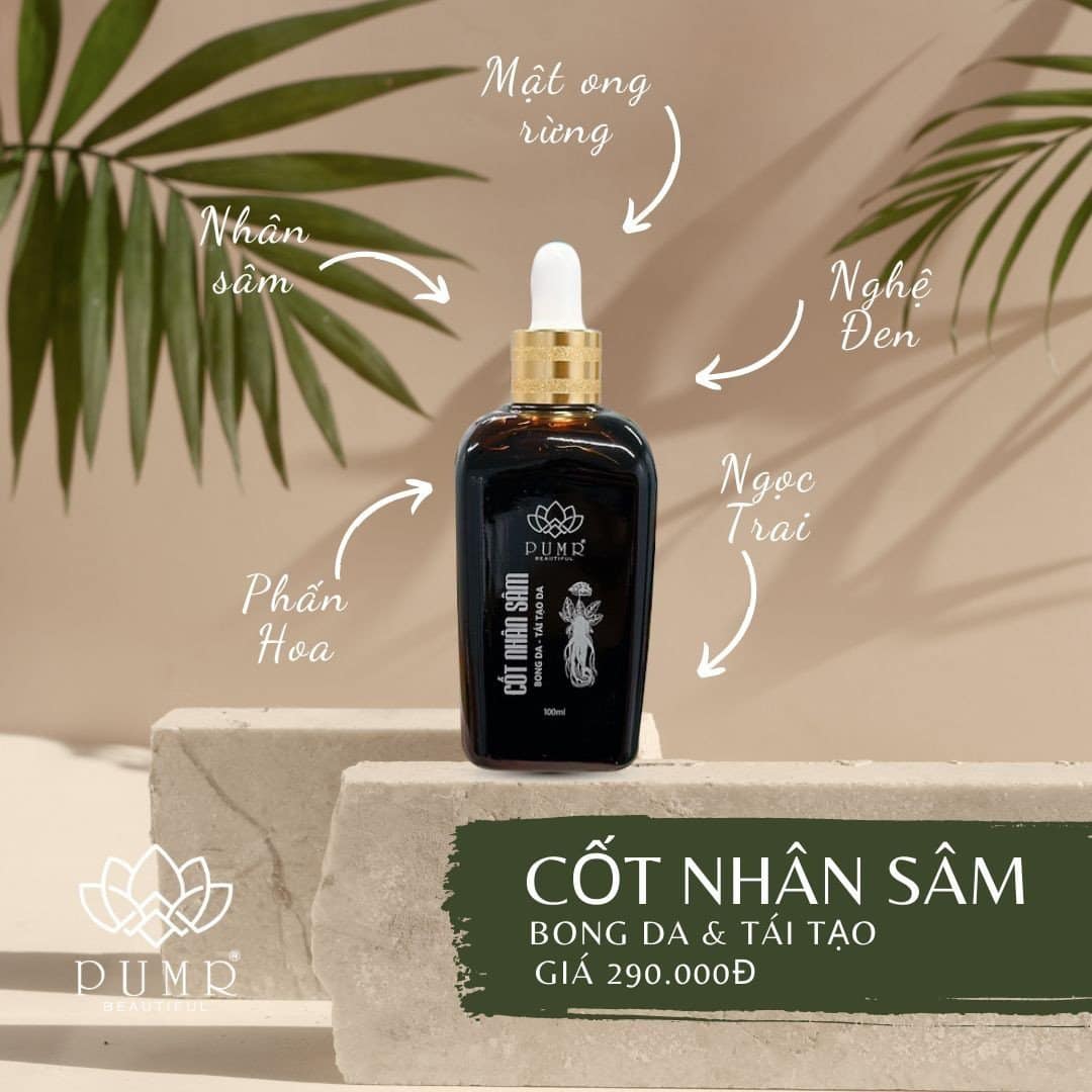 Cốt nhân sâm tái tạo da Pumr