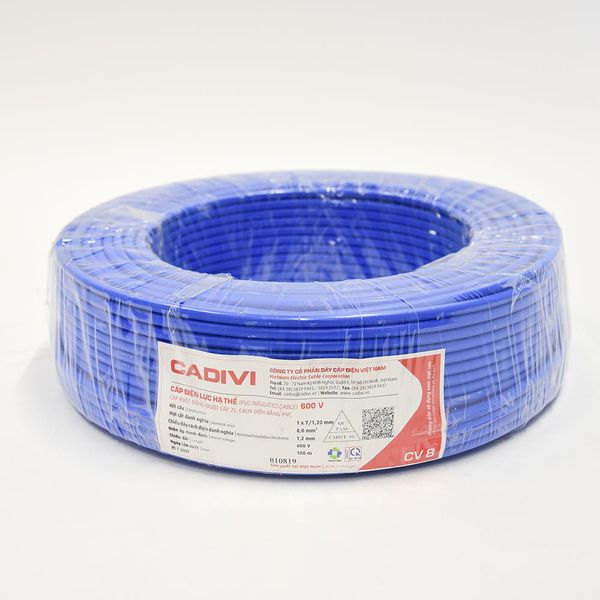 Dây điện Cadivi 20 mét dây đơn 1mm2