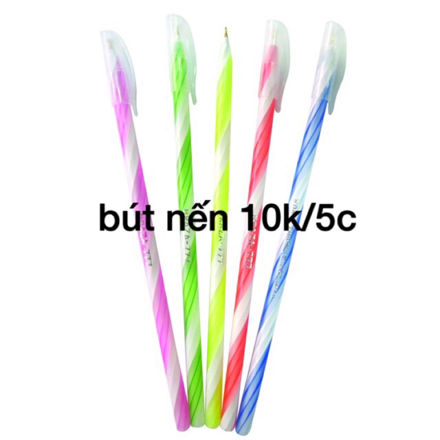 Bút nến 10k/5 cây