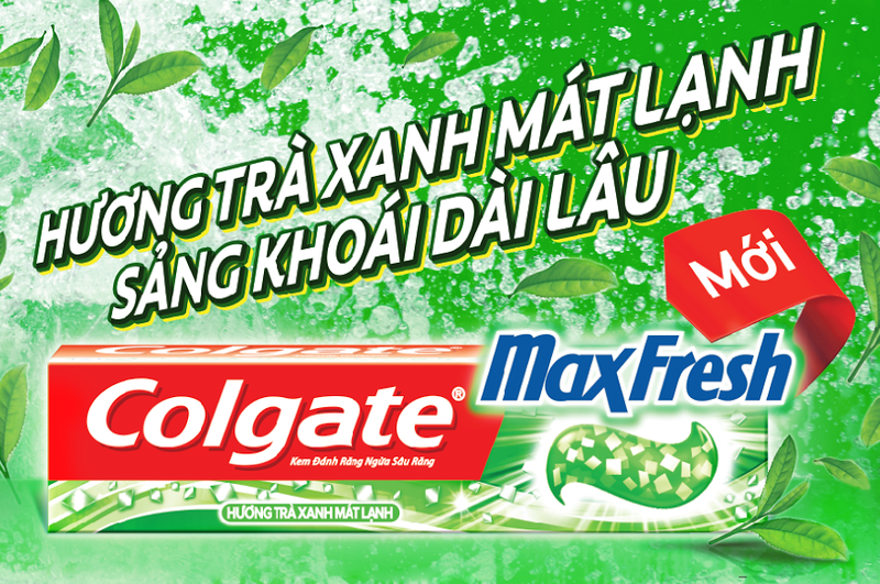 Kem đánh răng colgate maxfresh hương trà xanh 200g - 144